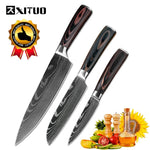 XITUO  7CR17 High Carbon Stainless Steel Japanese chef knife