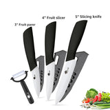 Ceramic Knives Kitchen knives 3 4 5 6 inch Chef knife Set+peeler