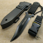 Pocket Survival Knife with ABS Sheath for Outdoor Survival Hunting and Camping